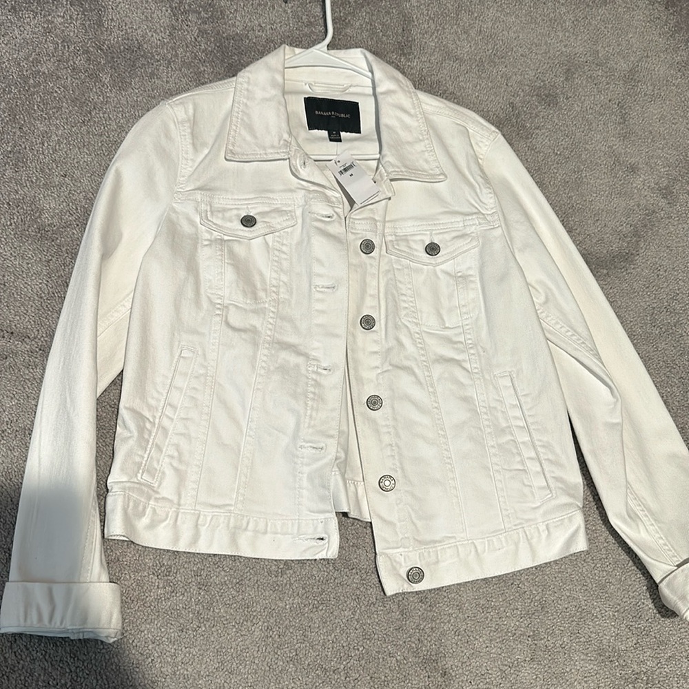 White Jean Jacket